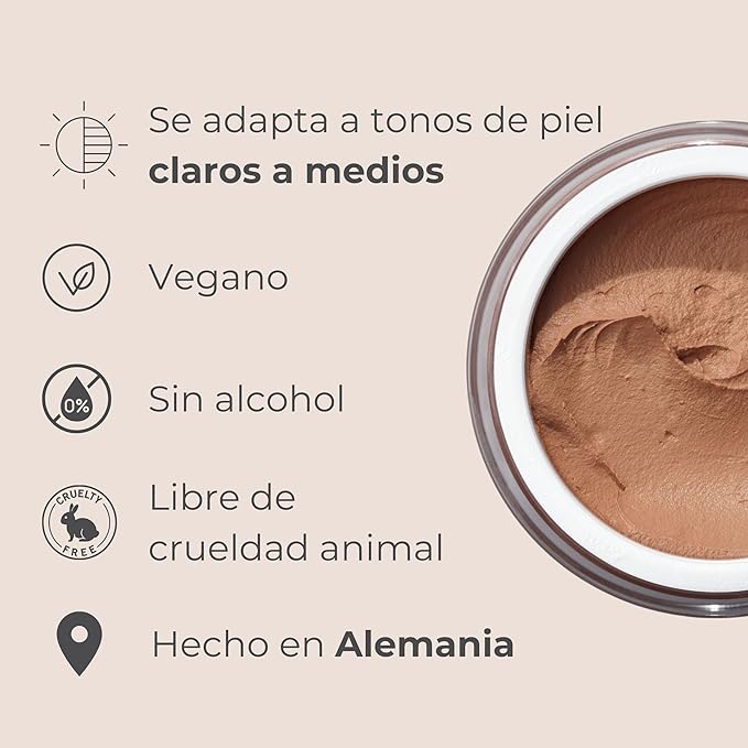 Base de Maquillaje CLASSIC. Se adapta a tu tono de piel.