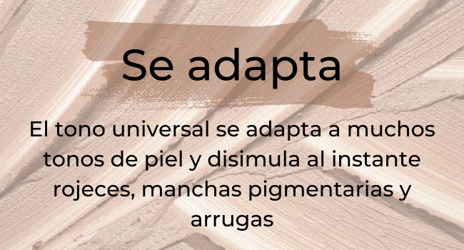 Base de Maquillaje CLASSIC. Se adapta a tu tono de piel.