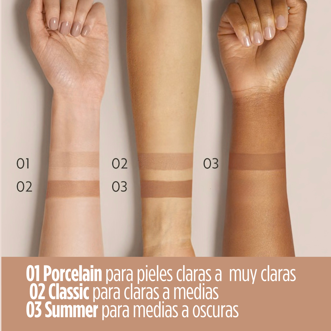 Base Maquillaje Magic Finish - Se adapta a tu tono de piel