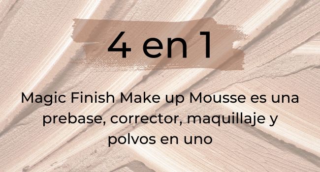 Base de Maquillaje CLASSIC Magic Finish. Se adapta a tu tono de piel